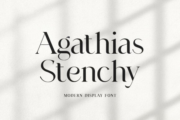 Agathias Stenchy Font Review