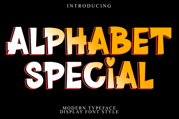 Alphabet Special Font for Bold Branding