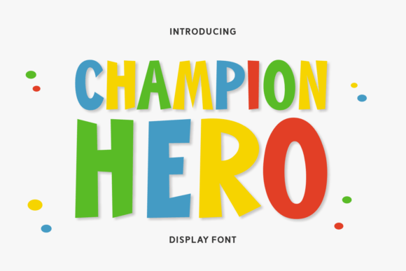 Champion Hero Font for Business Branding