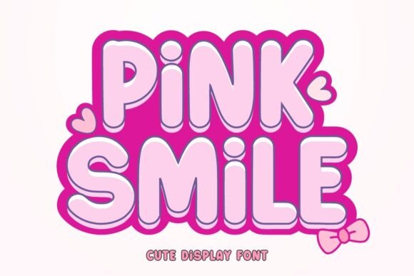 Designing with Pink Smile: A Bold Display Font for Web