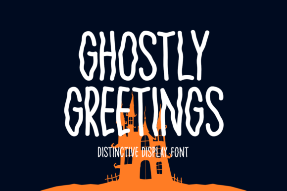 Ghostly Greetings Font for Halloween Branding