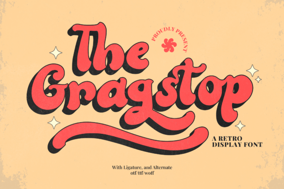 Gragstop: The Retro Display Font for Bold Handmade Brands