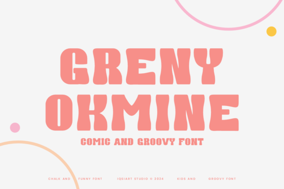 Greny Okmine: A Playful Typeface for Creative Projects