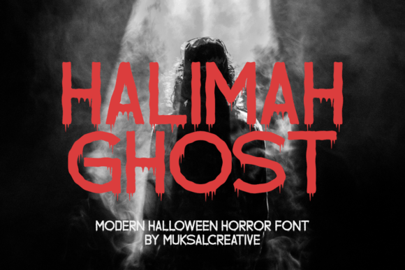 Halimah Ghost: A Font for Spooky Impact
