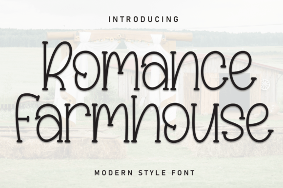 Romance Farmhouse Font Review