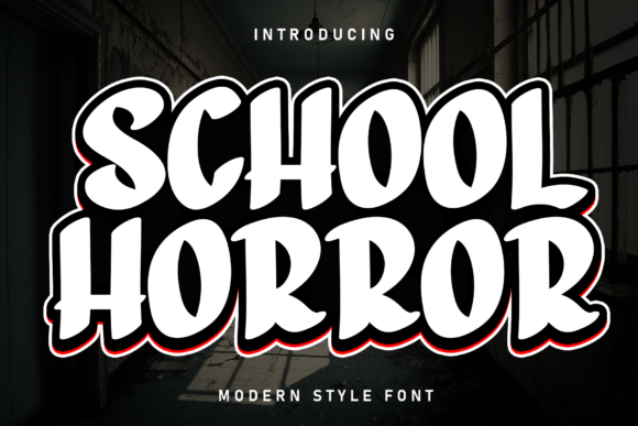 School Horror Font Review