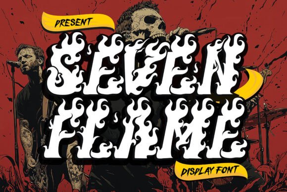 Seven Flame Font for Bold Branding