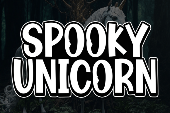 Spooky Unicorn Font Review