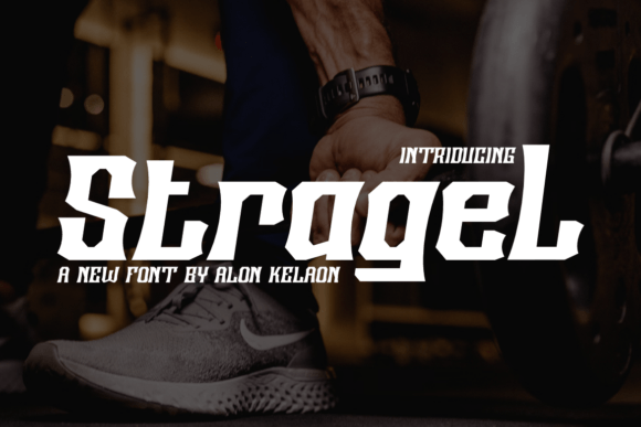 Stragel: The Distinct Typeface for Crafters and Sellers