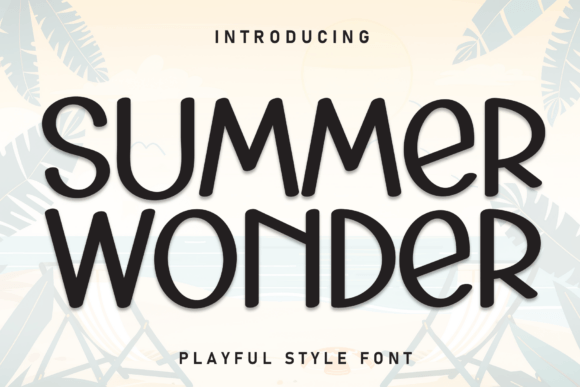 Summer Wonder: The Playful Handwritten Font for Small Business Branding
