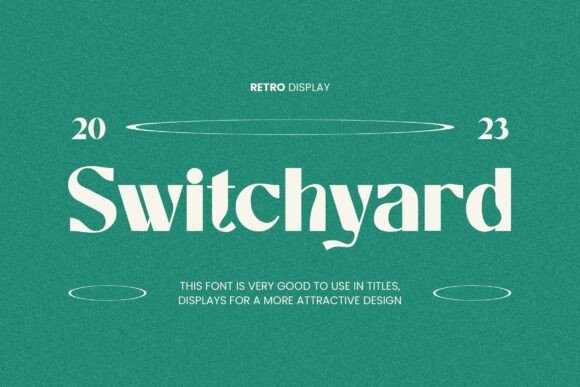 Switchyard Font Review