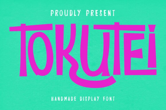 Tokutei: A Bold Display Font for Striking Campaigns