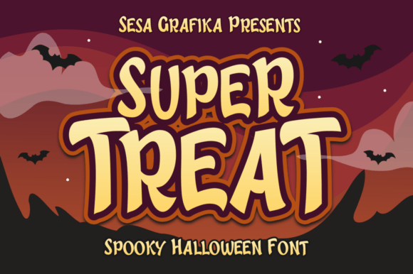 Using Super Treat Display Fonts for Spooky Web Headers