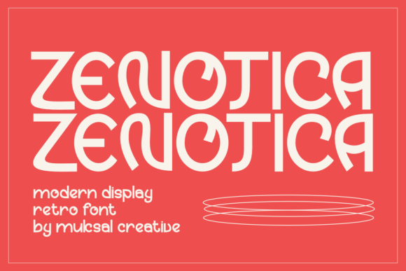 Zenotica: The Modern Typeface for Distinctive Branding
